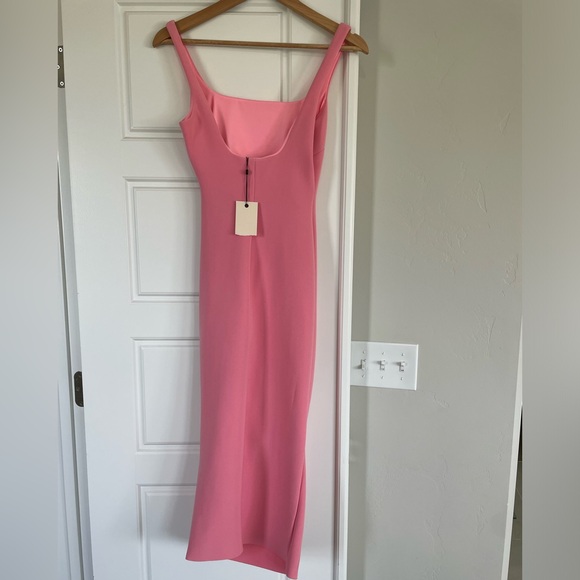 NWT Bec & Bridge Paloma MIDI Dress in Flamingo. - Picture 7 of 9